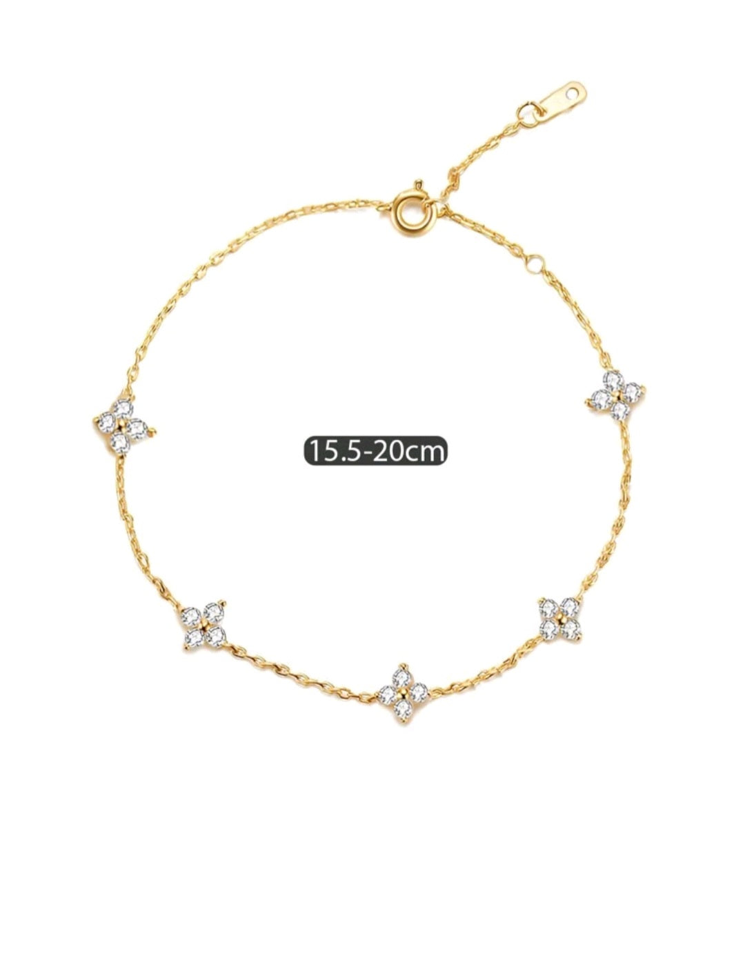 Armband aus Sterlingsilber 925 für Damen – Luxuriöser Eleganter Stil