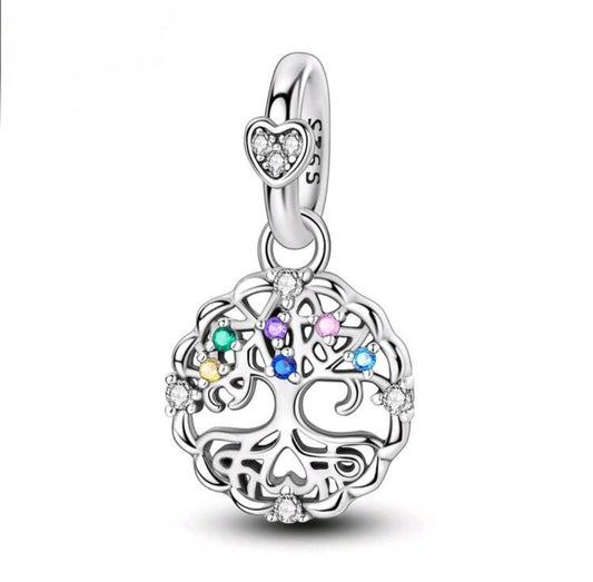 925 Sterling Silver Tree Of Life Charm – Elegant & Timeless Jewelry for Bracelets & Necklaces