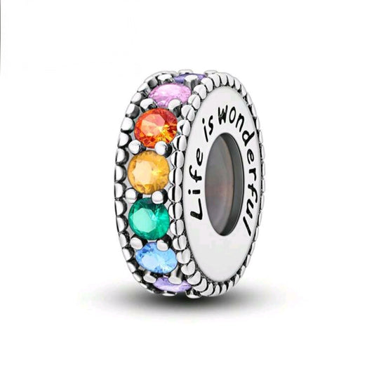 925 Sterling Silver Life Charm – Elegant & Timeless Jewelry for Bracelets & Necklaces