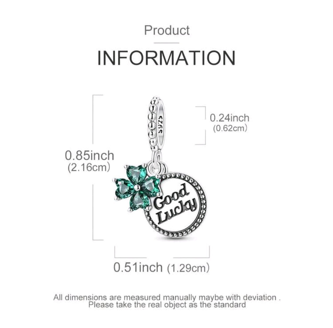 925 Sterlingsilber Glücksbringer – Eleganter & zeitloser Schmuck für Armbänder & Halsketten