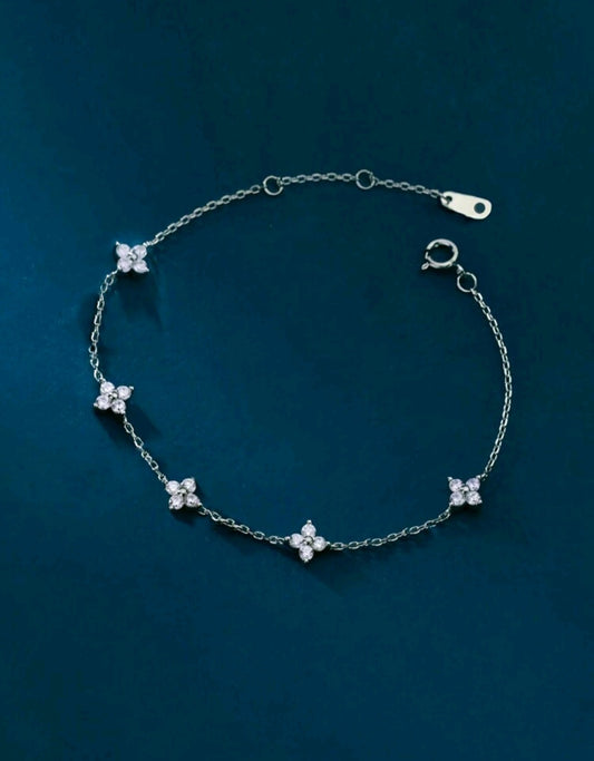 925 Sterling Silver Cute Bracelet For Women – Luxury Elegant Style