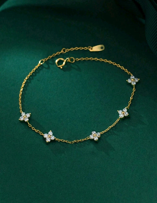 925 Sterling Silver Cute Bracelet For Women – Luxury Elegant Style