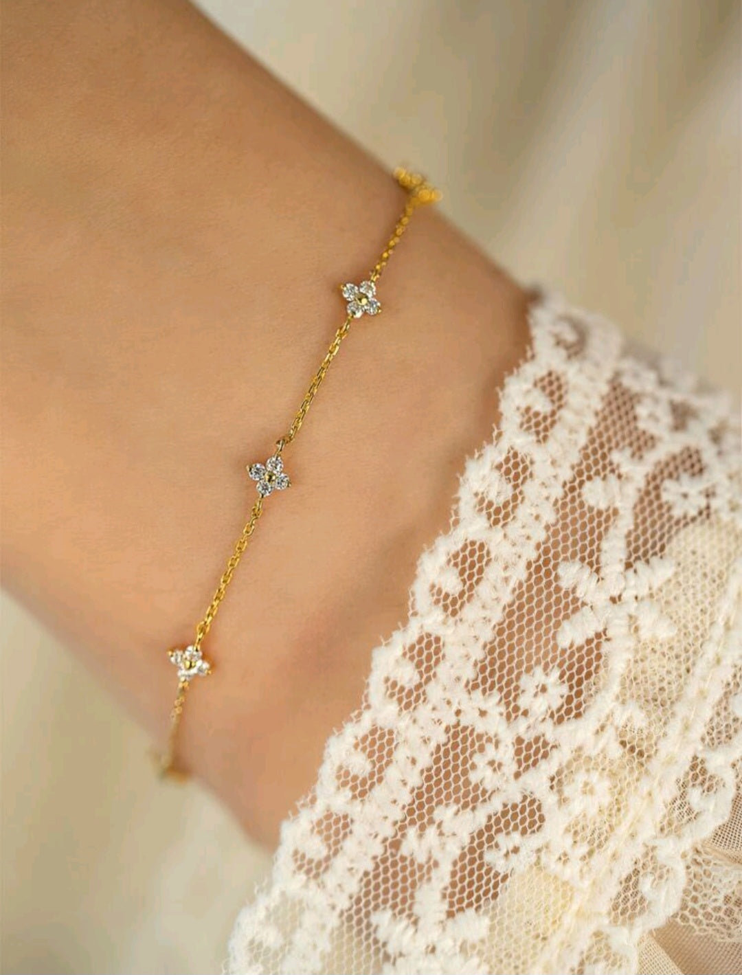 Armband aus Sterlingsilber 925 für Damen – Luxuriöser Eleganter Stil