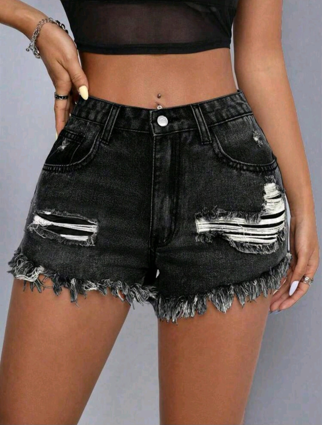 Damen-Denim-Shorts – Lässiger Sommer-Style & ganztägiger Komfort